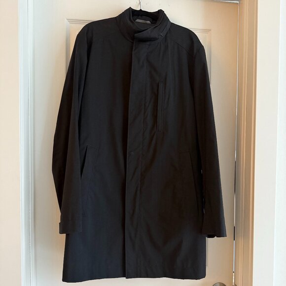 HUGO BOSS Men’s Water-Repellent Car Coat Size 48 EU / 38R US  Made in Italy - Picture 1 of 7